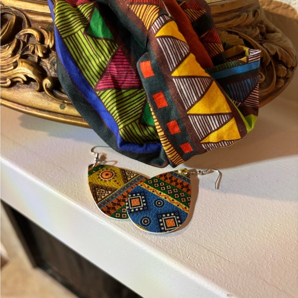 🧡🧡Spartina 449 Orange and Cream Leather Clutch With Colorful Fall Bundle.🧡🧡 - Picture 5 of 16